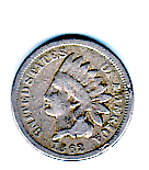 1862 US Penny