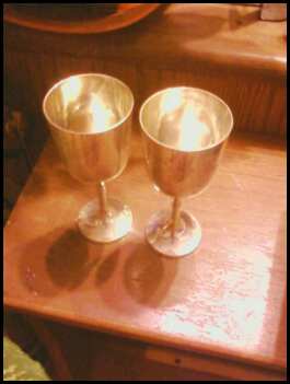 2 Silver chalices